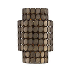 Capital Lighting 654121DR Dark Brass 10.25'' W X 14.75'' H Flush Mount Medallion Wall Sconce In Dark Brass Image 4
