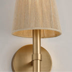 Capital Lighting 654511MA Matte Brass 5'' W X 14'' H 1-light Wallchiere Sconce In Matte Brass With Tapered Bleached Natural Rope Shade Image 4