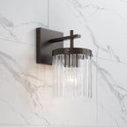 Capital Lighting 656211OR-555 Oil Rubbed Bronze 5.5'' W X 10.75'' H 1-light Sconce In Oil Rubbed Bronze With Clear Beveled Fluted Glass Image 2