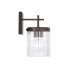 Capital Lighting 656211OR-555 Oil Rubbed Bronze 5.5'' W X 10.75'' H 1-light Sconce In Oil Rubbed Bronze With Clear Beveled Fluted Glass Image 4