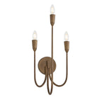 Capital Lighting 656831MZ Mystic Bronze 10.25'' W X 21'' H 3-light Candle Sconce In Mystic Bronze Image 1