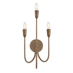 Capital Lighting 656831MZ Mystic Bronze 10.25'' W X 21'' H 3-light Candle Sconce In Mystic Bronze Image 3
