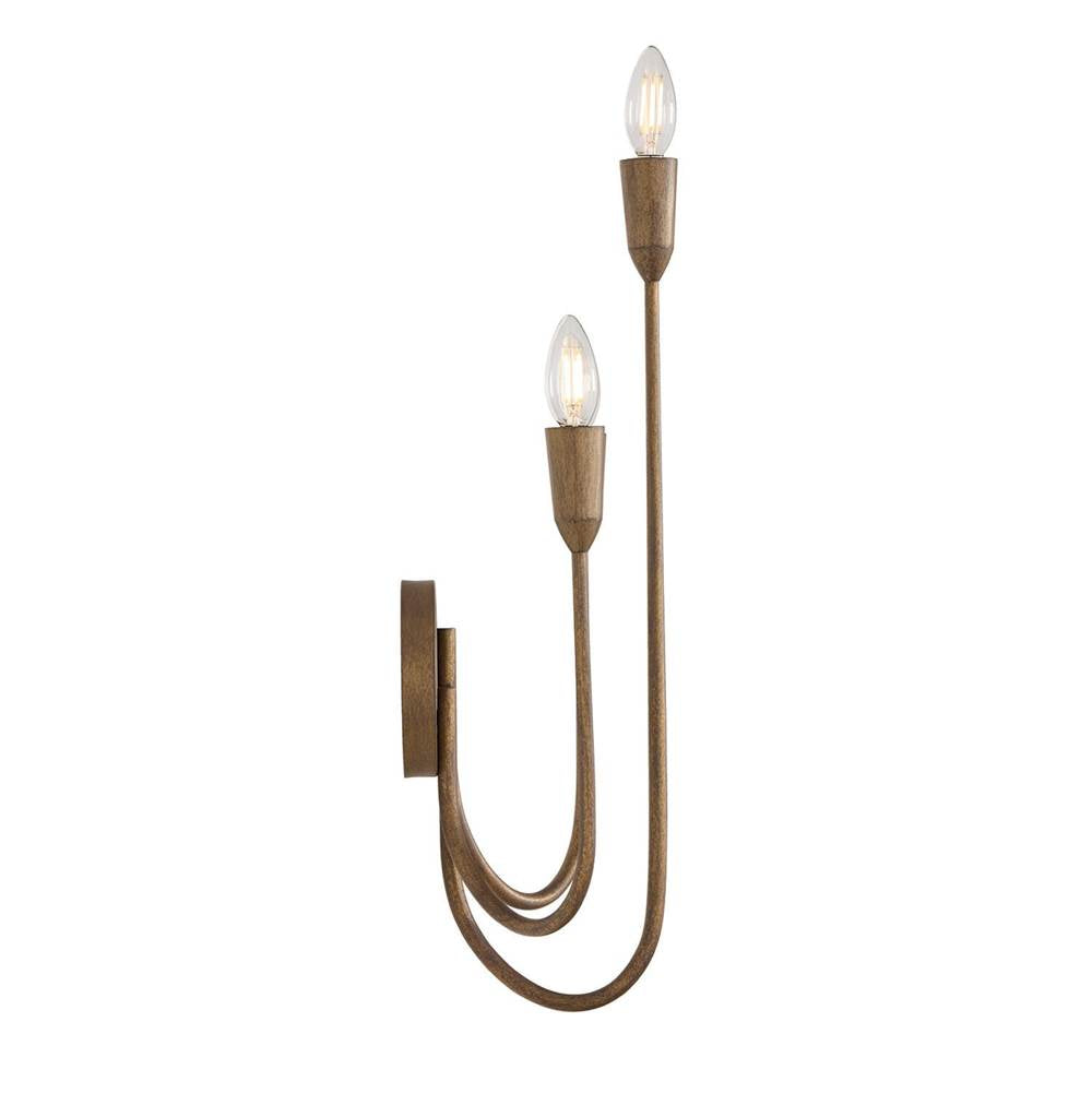 Capital Lighting 656831MZ Mystic Bronze 10.25'' W X 21'' H 3-light Candle Sconce In Mystic Bronze Image 2