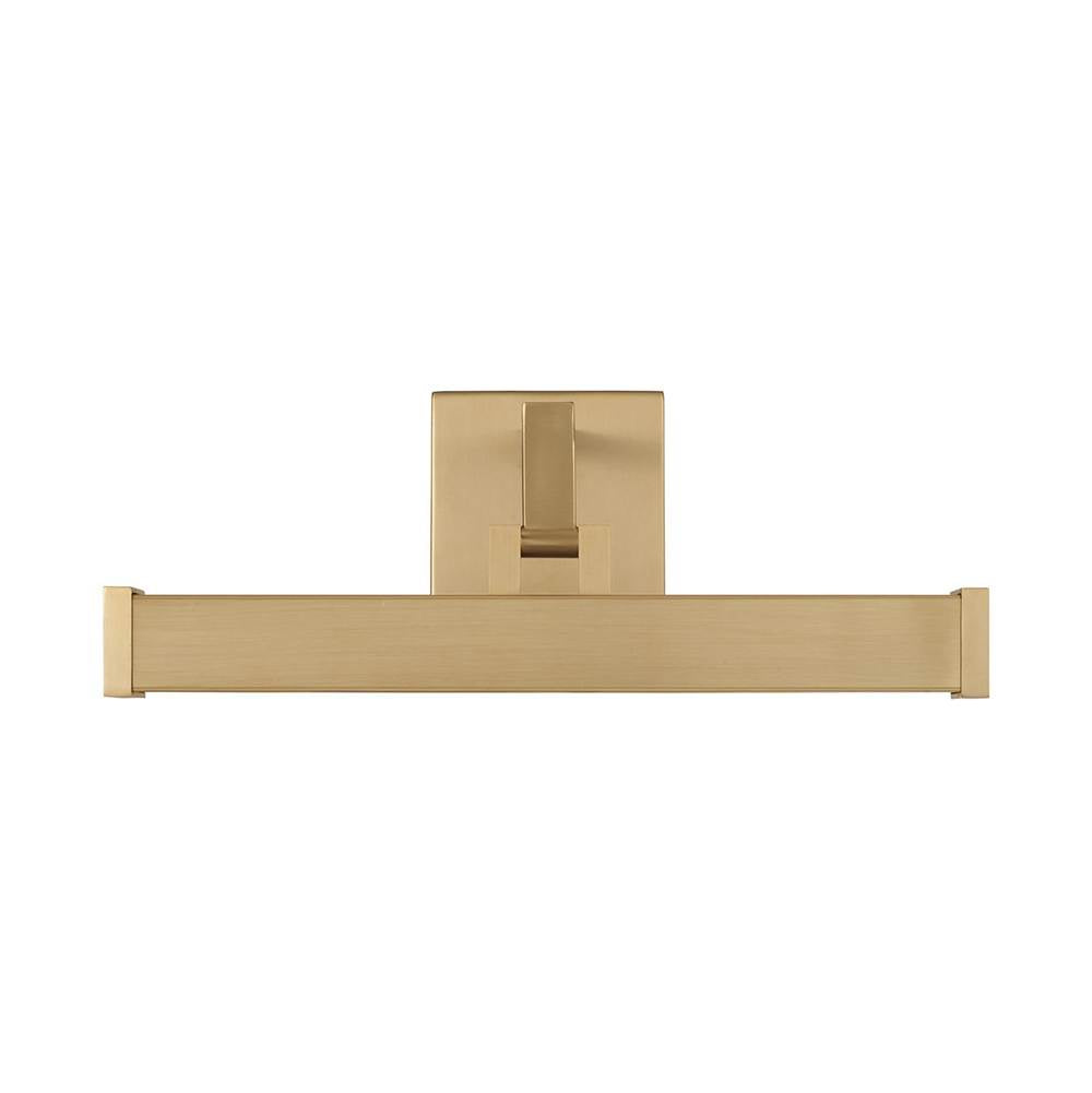 Capital Lighting 658111MA Matte Brass 16'' W X 6'' H Integrated Led Adjustable Pivoting Picture Light Wall Sconce In Matte Brass With Optional Plug-in And Cord Cover Image 2