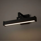 Capital Lighting 658111MB Matte Black 16'' W X 6'' H Integrated Led Adjustable Pivoting Picture Light Wall Sconce In Matte Black With Optional Plug-in And Cord Cover Image 8