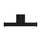 Capital Lighting 658111MB Matte Black 16'' W X 6'' H Integrated Led Adjustable Pivoting Picture Light Wall Sconce In Matte Black With Optional Plug-in And Cord Cover Image 3
