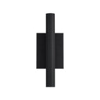 Capital Lighting 659022MB Matte Black 4.5'' W X 12'' H Integrated Led Dual Sconce In Matte Black With Fluted Texture And Up And Down Cylindrical Light Image 3