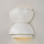Capital Lighting Jensen 12'' W X 12.75'' H 2-light Modern Tiered Dome Bowl Dual Sconce In Taupe