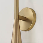 Capital Lighting 659611MA Matte Brass 5'' W X 15'' H 1-light Modern Tapered Sconce In Matte Brass Image 4
