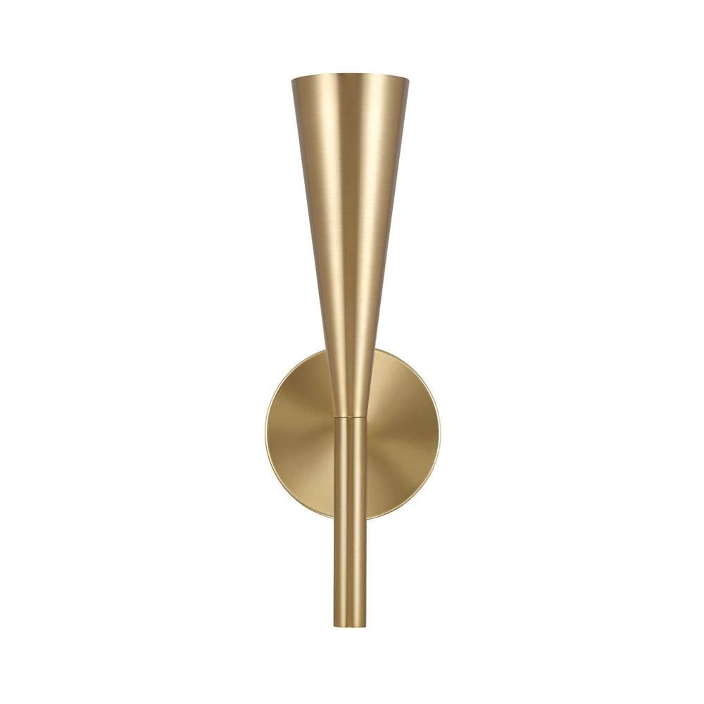 Capital Lighting 659611MA Matte Brass 5'' W X 15'' H 1-light Modern Tapered Sconce In Matte Brass Image 2