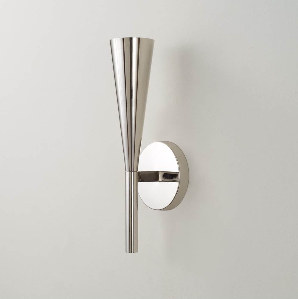 Capital Lighting Levi 5'' W X 15'' H 1-light Modern Tapered Sconce In Matte Brass