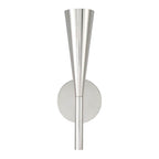Capital Lighting 659611PN Polished Nickel 5'' W X 15'' H 1-light Modern Tapered Sconce In Polished Nickel Image 3