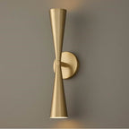 Capital Lighting 659621MA Matte Brass 5'' W X 19.25'' H 2-light Modern Tapered Dual Sconce In Matte Brass Image 7