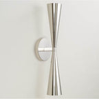 Capital Lighting Levi 5'' W X 19.25'' H 2-light Modern Tapered Dual Sconce In Matte Brass
