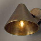 Capital Lighting 660011XB Oxidized Brass 8'' W X 7.5'' H 1-light Cone Sconce In Distressed Oxidized Brass Image 5