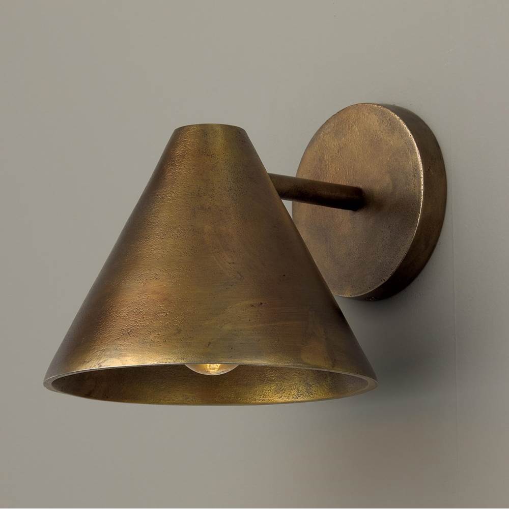 Capital Lighting 660011XB Oxidized Brass 8'' W X 7.5'' H 1-light Cone Sconce In Distressed Oxidized Brass Image 4