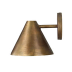 Capital Lighting 660011XB Oxidized Brass 8'' W X 7.5'' H 1-light Cone Sconce In Distressed Oxidized Brass Image 3