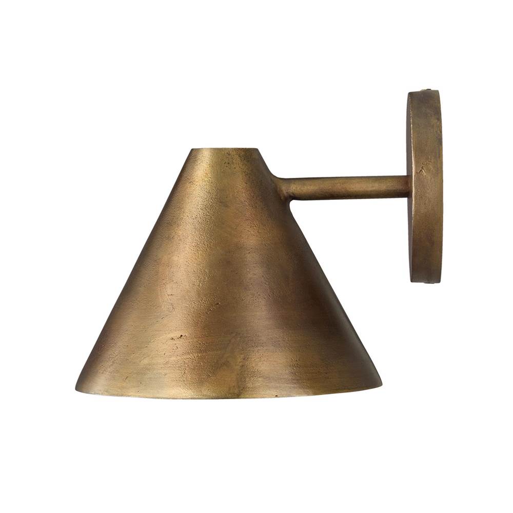 Capital Lighting 660011XB Oxidized Brass 8'' W X 7.5'' H 1-light Cone Sconce In Distressed Oxidized Brass Image 3