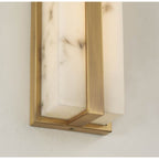 Capital Lighting 661211AD Aged Brass 4.75'' W X 16'' H Ada Integrated Led Vanity Bath Bar In Aged Brass With Alabaster Glass Image 8