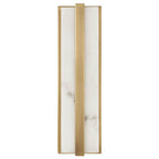 Capital Lighting 661211AD Aged Brass 4.75'' W X 16'' H Ada Integrated Led Vanity Bath Bar In Aged Brass With Alabaster Glass Image 4