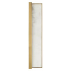 Capital Lighting 661211AD Aged Brass 4.75'' W X 16'' H Ada Integrated Led Vanity Bath Bar In Aged Brass With Alabaster Glass Image 2
