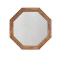 Capital Lighting 734001MM Desert 33.5'' W X 33.5'' H X 1'' E Octagonal Mirror With Mango Wood Frame In Desert Image 1