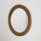 Capital Lighting Mirror 32.5'' W X 32.5'' H X 1.5'' E Round Sand-cast Aluminum Mirror In Oxidized Brass