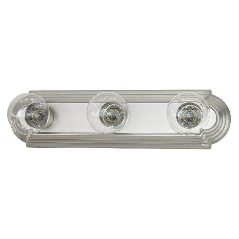 Capital Lighting Alice 18'' W X 5'' H X 2'' E 3-light Vanity In Matte Nickel - Ada Compliant