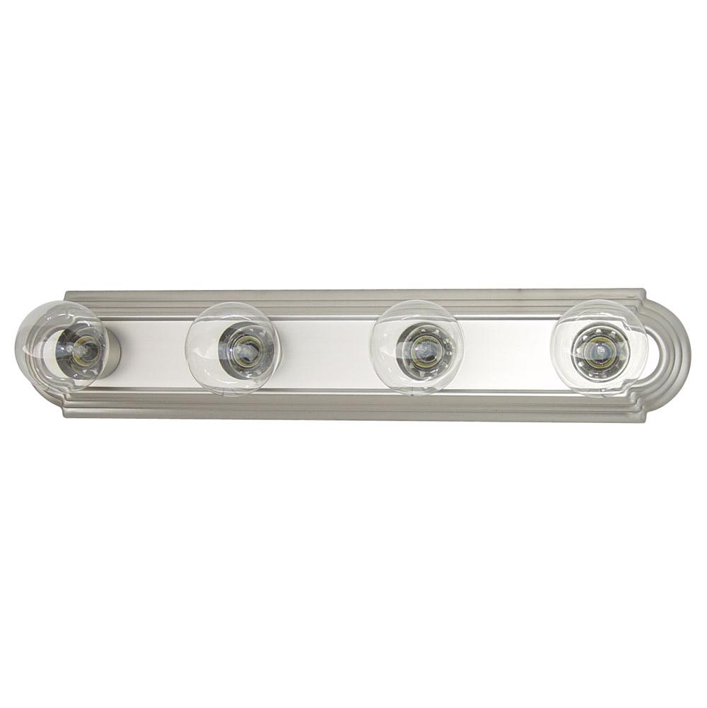 Capital Lighting Alice 24'' W X 5'' H X 2'' E 4-light Vanity In Matte Nickel