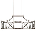Capital Lighting Tybee 46'' W X 19.5'' H X 16'' E 8-light Linear In Nordic Grey