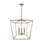 Capital Lighting 837661AD Aged Brass 42'' W X 20.5'' H X 20'' E 6-light Lantern Linear In Aged Brass Image 2