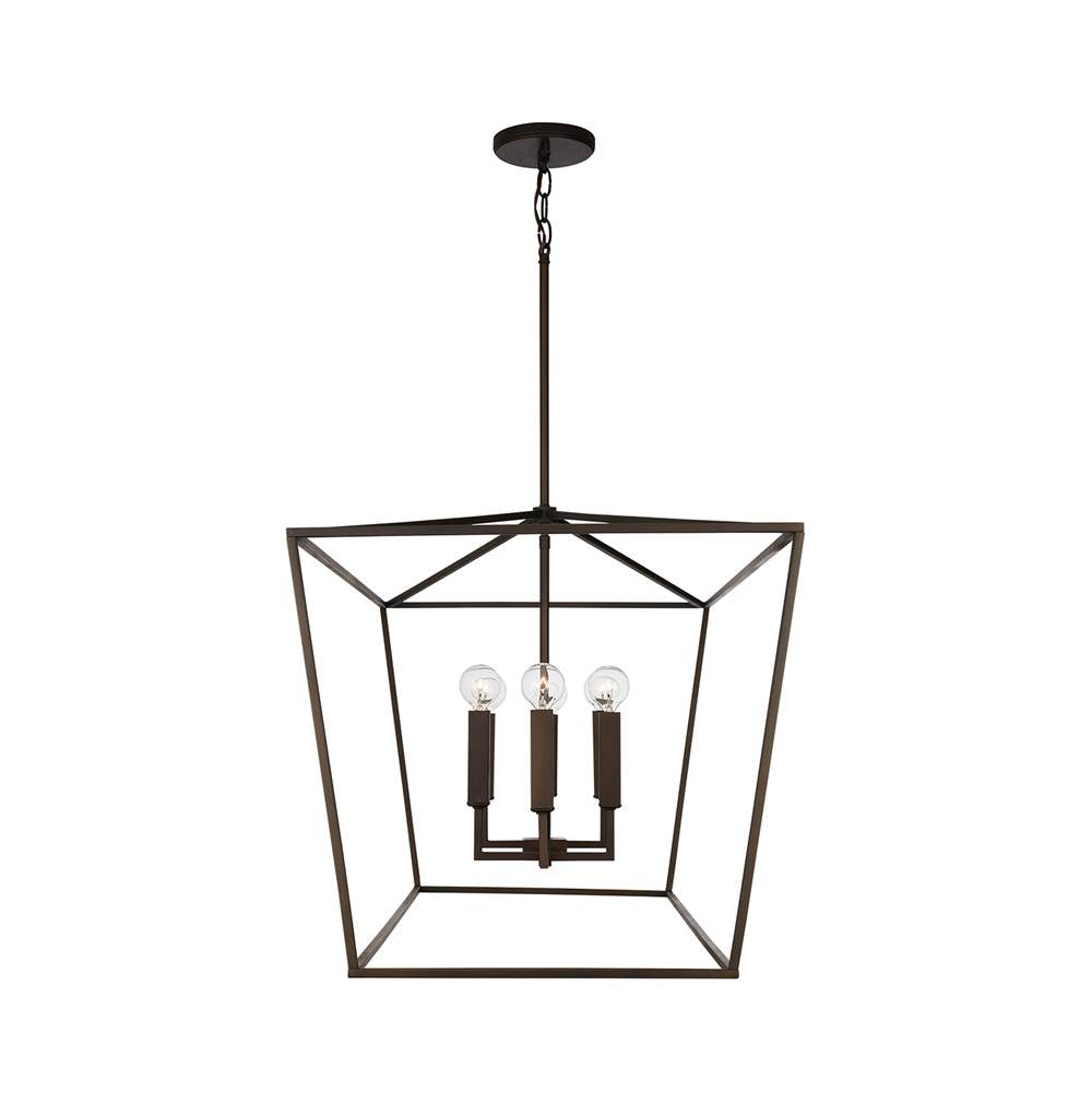 Capital Lighting 837661OR Oil Rubbed Bronze 42'' W X 20.5'' H X 20'' E 6-light Lantern Linear In Oil Rubbed Bronze Image 2