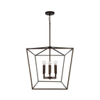Capital Lighting 837661OR Oil Rubbed Bronze 42'' W X 20.5'' H X 20'' E 6-light Lantern Linear In Oil Rubbed Bronze Image 2