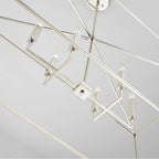 Capital Lighting 837661PN Polished Nickel 42'' W X 20.5'' H X 20'' E 6-light Lantern Linear In Polished Nickel Image 5
