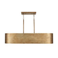 Capital Lighting Jude 44'' W X 9'' H X 11'' E 5-light Linear Fixture In Mystic Luster