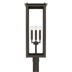 Capital Lighting 934643OZ Oiled Bronze 11''w X 29''h 4-light Post Lantern In Oiled Bronze With Clear Glass Image 3