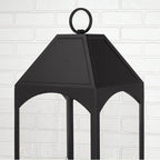 Capital Lighting 946343BK Black 10'' W X 29'' H Outdoor 4-light Post Lantern In Black With Clear Glass Image 3