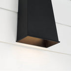Capital Lighting 955012BK-LD Black 1-light Outdoor Wall-lantern Image 4