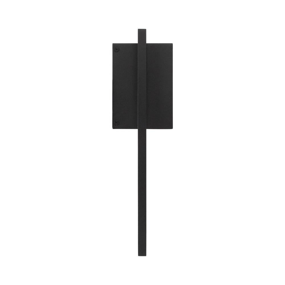 Capital Lighting 956011BK-GL Black 15'' H X 8'' W Gu Twist Lock 1-light Outdoor Ada Night Sky Friendly Wall Lantern Image 2