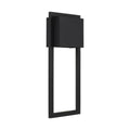 Capital Lighting 956012BK-GL Black 20'' H X 8'' W Gu Twist Lock 1-light Outdoor Ada Night Sky Friendly Wall Lantern Image 1