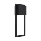 Capital Lighting 956012BK-GL Black 20'' H X 8'' W Gu Twist Lock 1-light Outdoor Ada Night Sky Friendly Wall Lantern Image 1