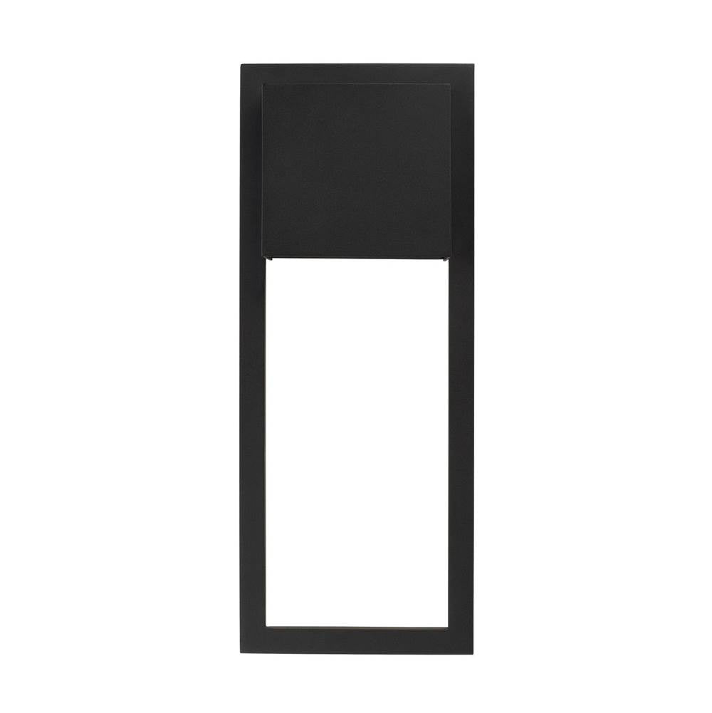 Capital Lighting 956012BK-GL Black 20'' H X 8'' W Gu Twist Lock 1-light Outdoor Ada Night Sky Friendly Wall Lantern Image 3