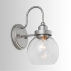 Capital Lighting 9D334A Brushed Nickel Painted 6'' W X 11'' H X 8.5'' E 1-light Clear Glass Sconce Brushed Nickel Image 3