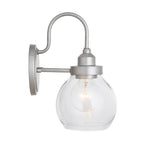 Capital Lighting 9D334A Brushed Nickel Painted 6'' W X 11'' H X 8.5'' E 1-light Clear Glass Sconce Brushed Nickel Image 2