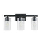 Capital Lighting Shelton 18'' W X 9'' H X 6'' E Vanity In Matte Black