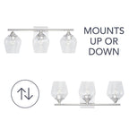 Capital Lighting AA1009CH Chrome 24'' W X 9'' H X 7'' E Vanity In Chrome Image 2