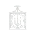 Capital Lighting AA1019XW Textured White 3-light Foyer Image 1