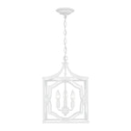 Capital Lighting AA1019XW Textured White 3-light Foyer Image 5