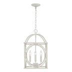 Capital Lighting AA1031SR Sand Dollar 12''w X 20.75''h 4-light Foyer Pendant Lantern In Sand Dollar Image 1