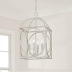 Capital Lighting Brea 12''w X 20.75''h 4-light Foyer Pendant Lantern In Sand Dollar